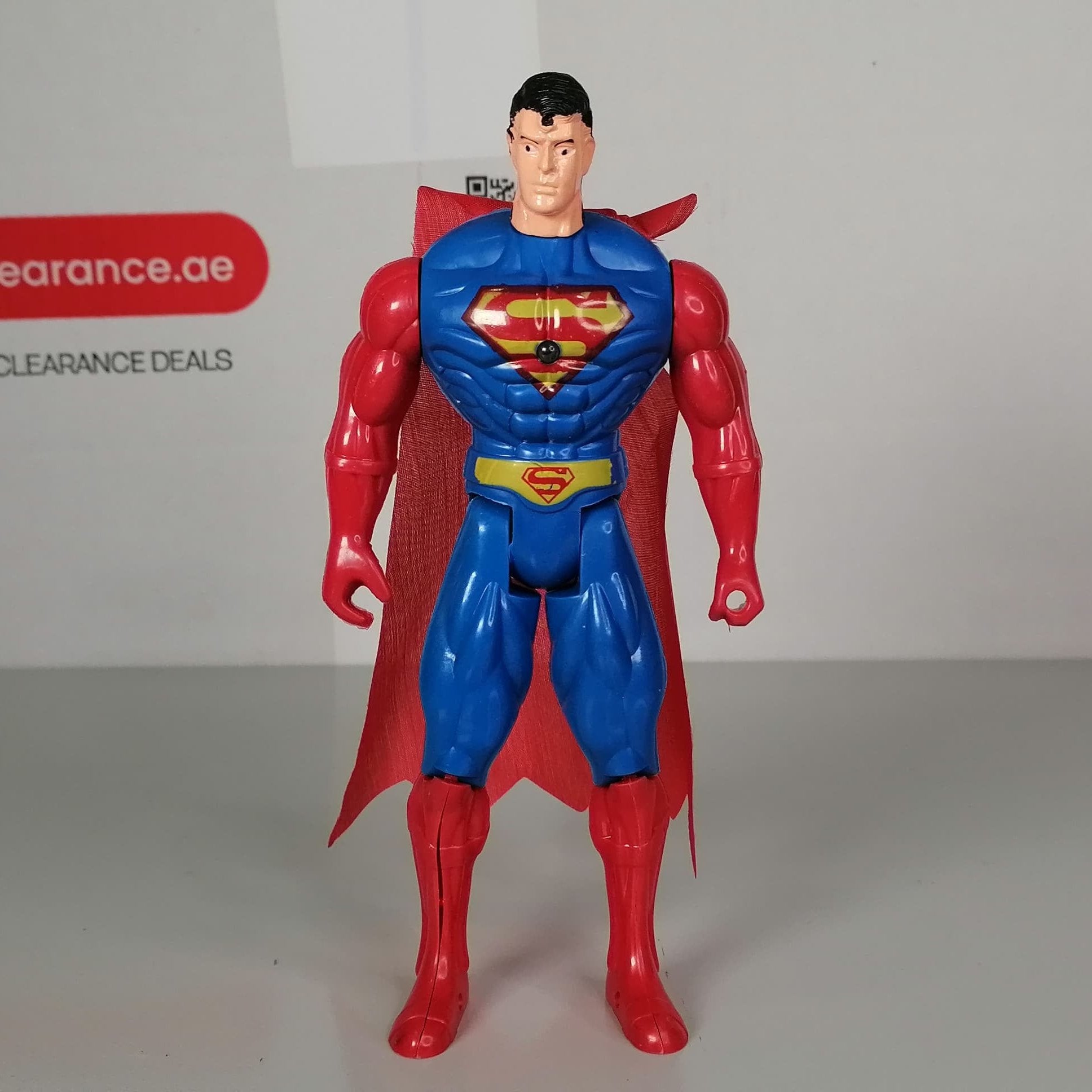 Superman Action Figure with Cape – Iconic Superhero Collectible Toy for Kids and Fans