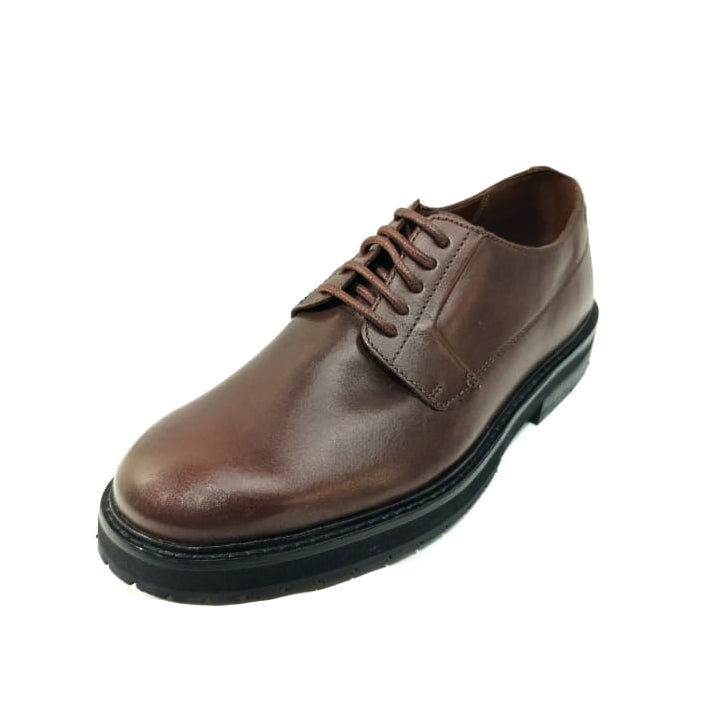 Clarks Men’s Craft North Lace Shoes | Brown Leather Casual Footwear