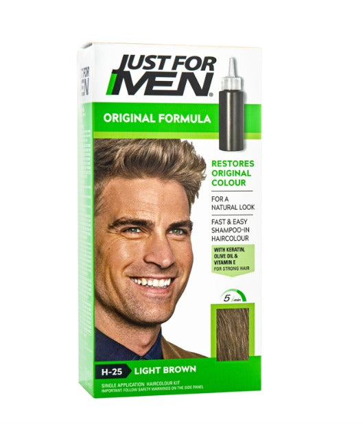 Just For Men Hair Colour Original Formula Light Brown H25