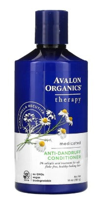 Avalon Organics, Anti-Dandruff Conditioner, Chamomilla Recutita, 14 oz