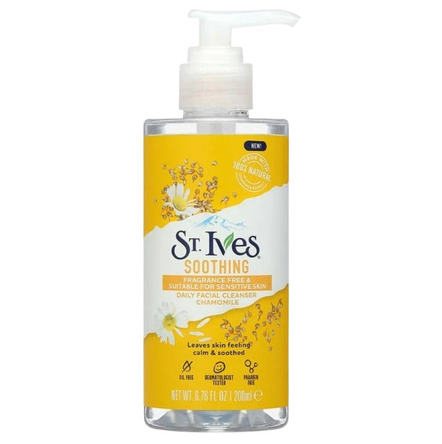 ST.Ives غسول يومي للوجه بالبابونج للعناية المهدئة 200 مل