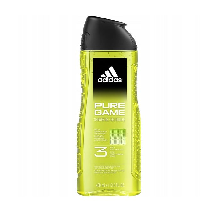 adidas shower gel 400ml pure game