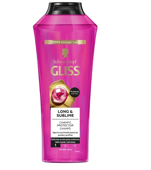 Gliss Long & Sublime Shampoo Hair loss treatment shampoo 400 mle