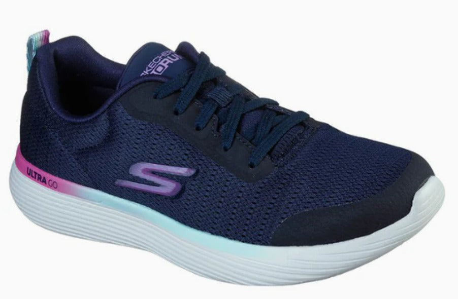 Skechers Women's Go Run Pink Blue" 128190-NVPR