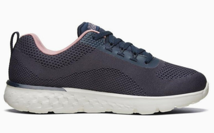 Skechers ( Women's ) Go Run 400 Blue/White/Pink 667044-NVPK