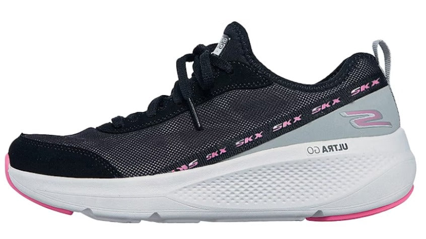 Skechers (Women) Go Run Elevate 'Black Grey' 128318-BKW