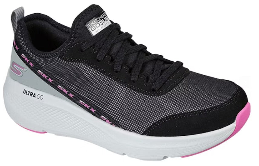 Skechers (Women) Go Run Elevate 'Black Grey' 128318-BKW