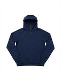 HOODED SWEATER SARTHO BLUE RAW