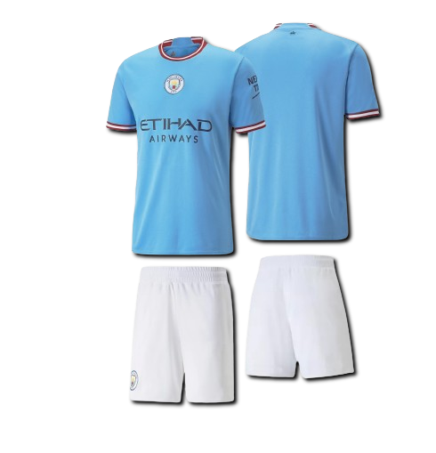 Manchester City Home 22/23 Jersey SET