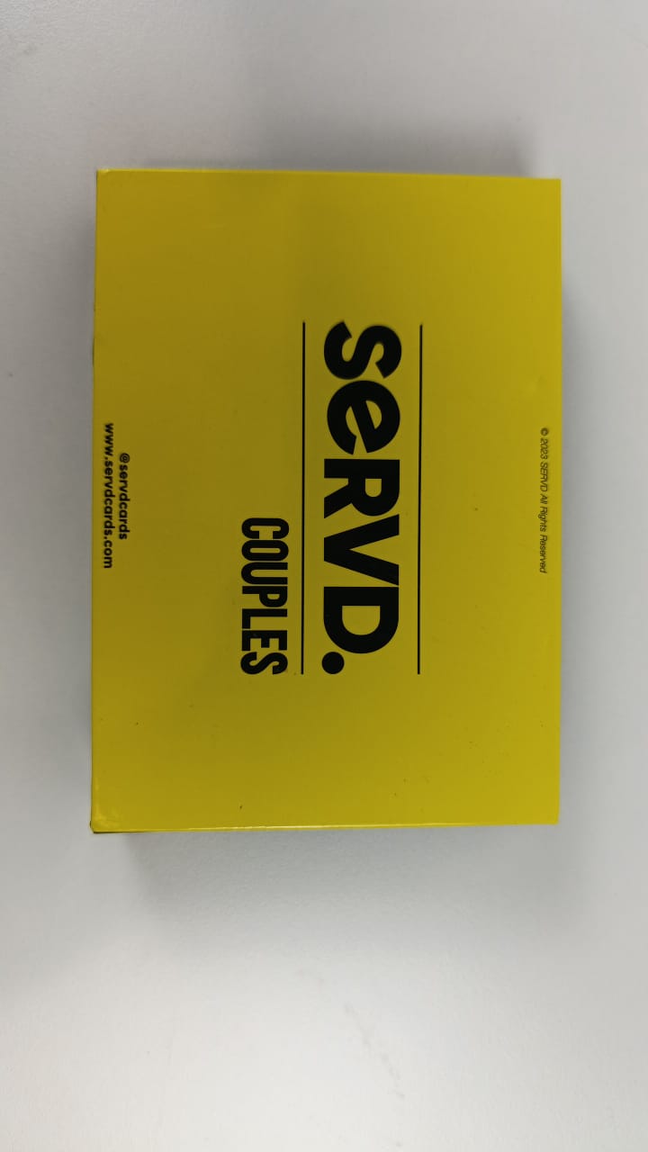 SERVD - Couples - The Hilarious Real-Life Couples Card Game | A Funny Couples Gift for Anniversary, Valentines Day, Christmas, Date Nights & More | Unique Couples Strategy Game