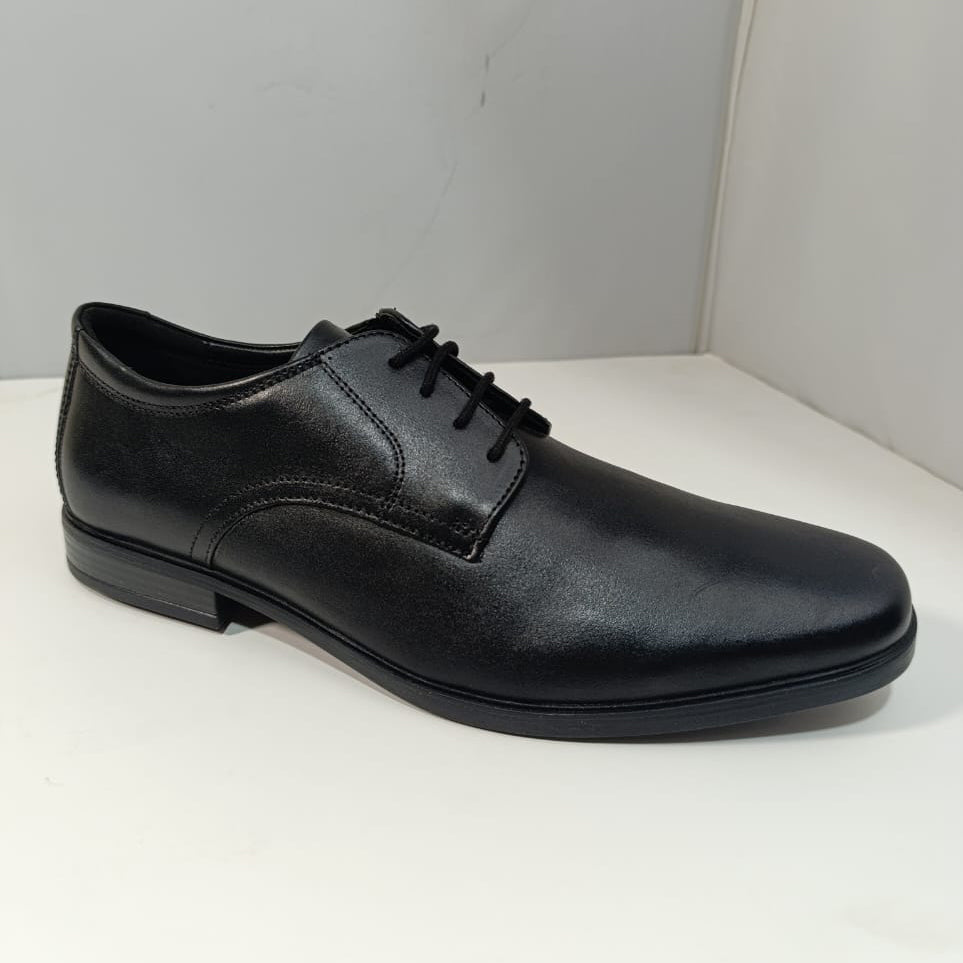 Clarks Howard Walk Black Leather Shoes | Classic Men’s Dress Shoes