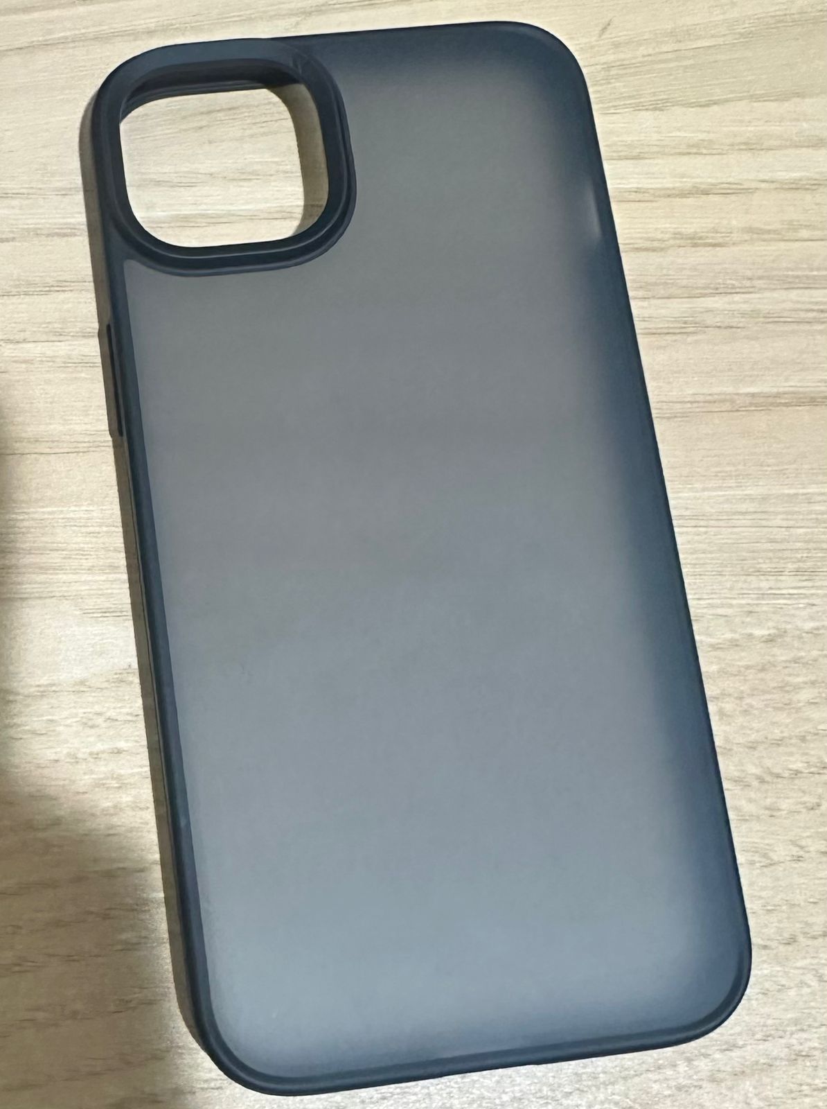 iPhone 15 plus case translucent matte hard back cover