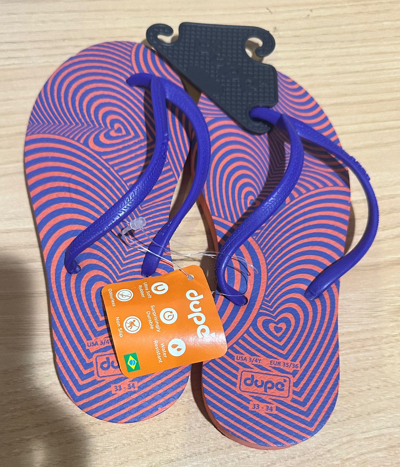 Dupe flip flop slippers for women's