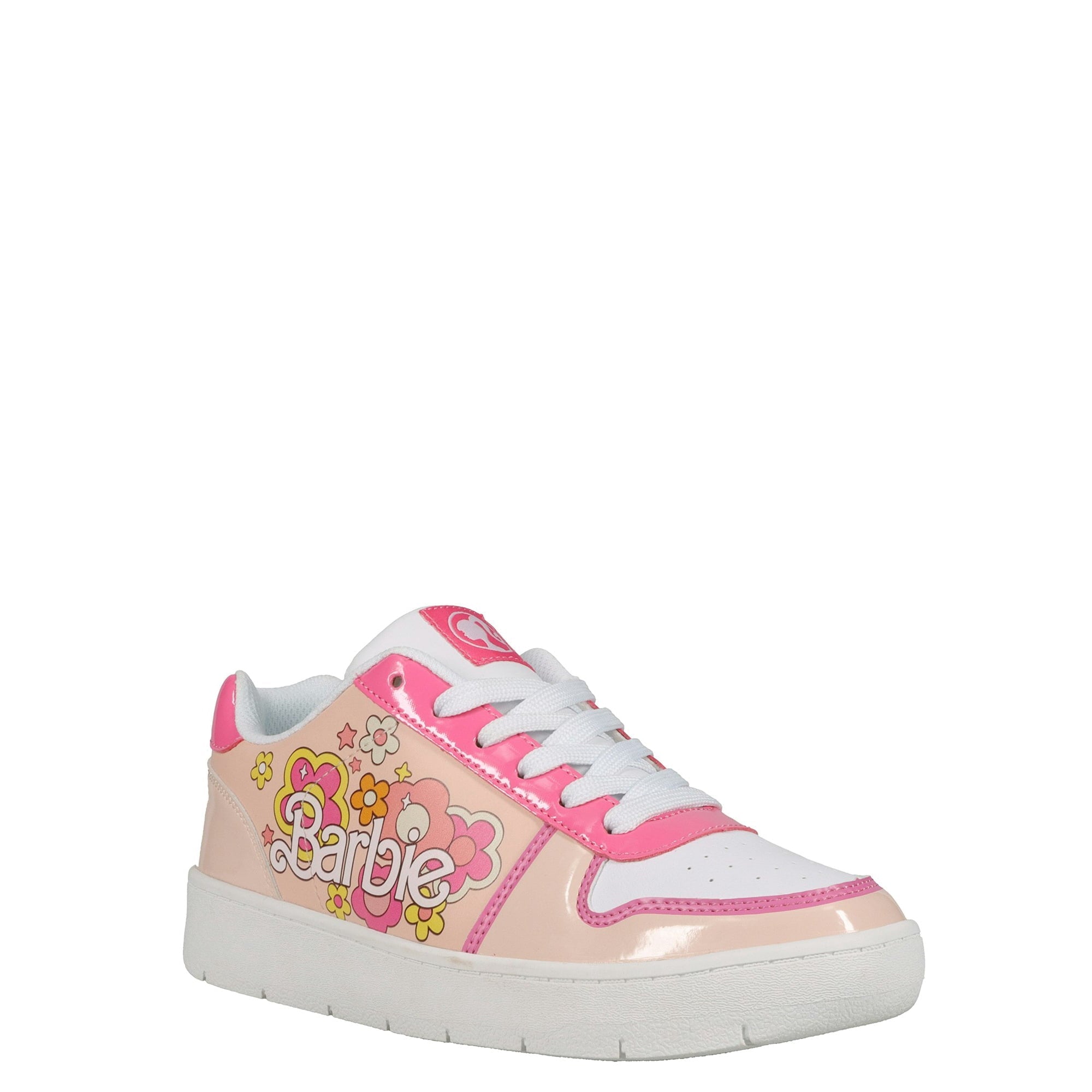 Women's Barbie by Mattel Pink Casual Court Sneaker