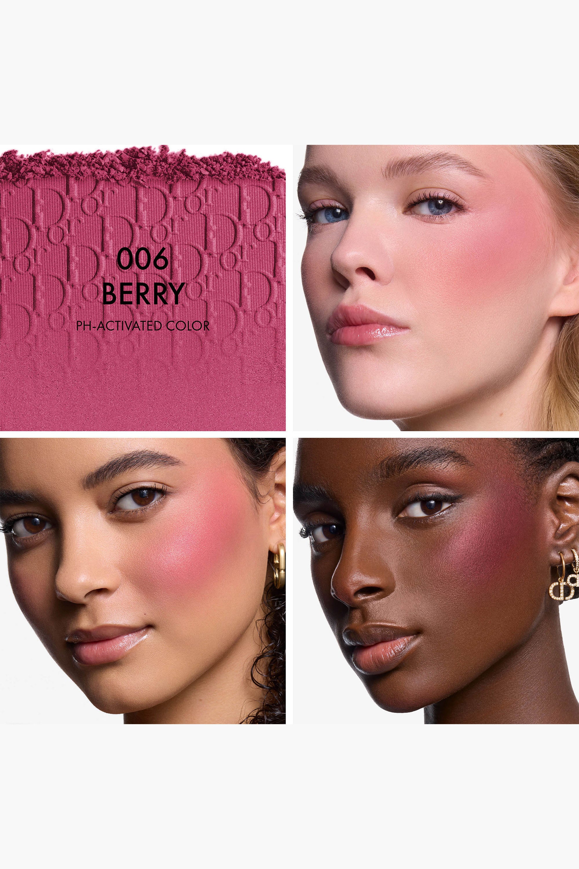 Dior Backstage Rosy Glow Blush with pH-activated color 006 BERRY