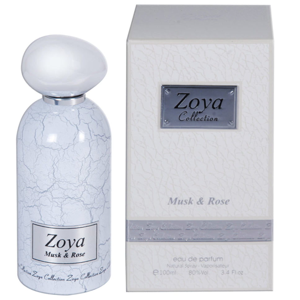 Zoya Collection Musk & Rose Eau De Parfum für Damen 100ml