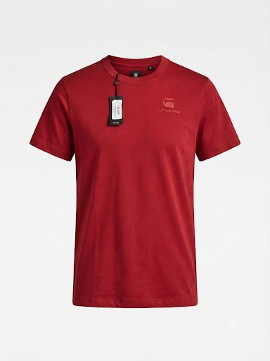 G STAR DEEP FLAME RED TSHIRT