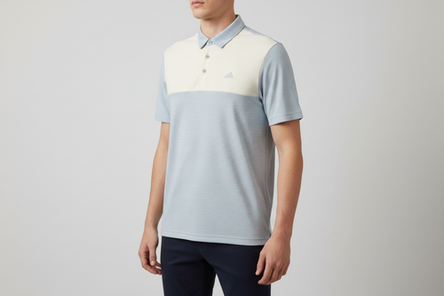 Adidas Color-Block Polo — Front-Left 3Q