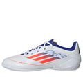 Adidas F50 Club Indoor Soccer Shoes 'White/Sun Red/Shiny Blue' - [IF1345]