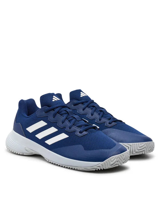 Adidas GameCourt 2 'Cool Blue / White' Men's Shoes - [IE1112]