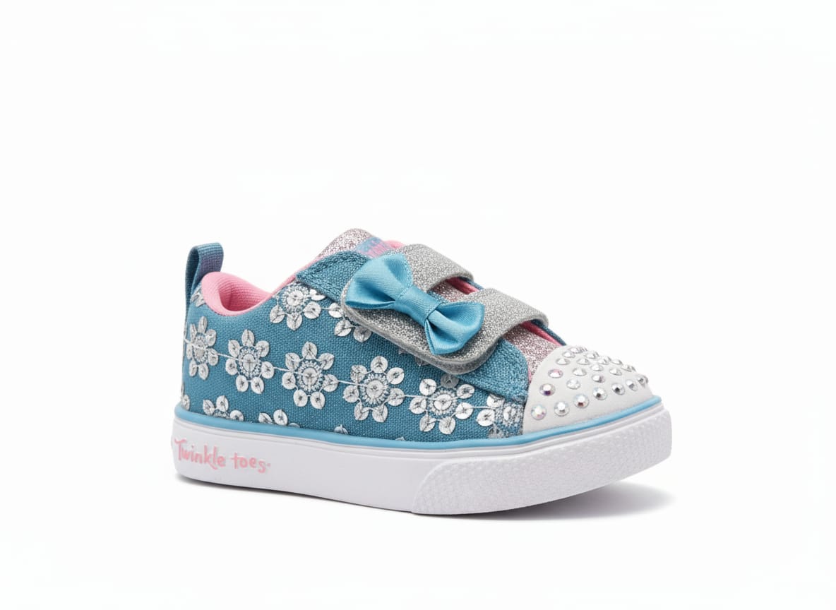 Skechers Girls' SPARKLE LITE Trainers LIGHT BLUE