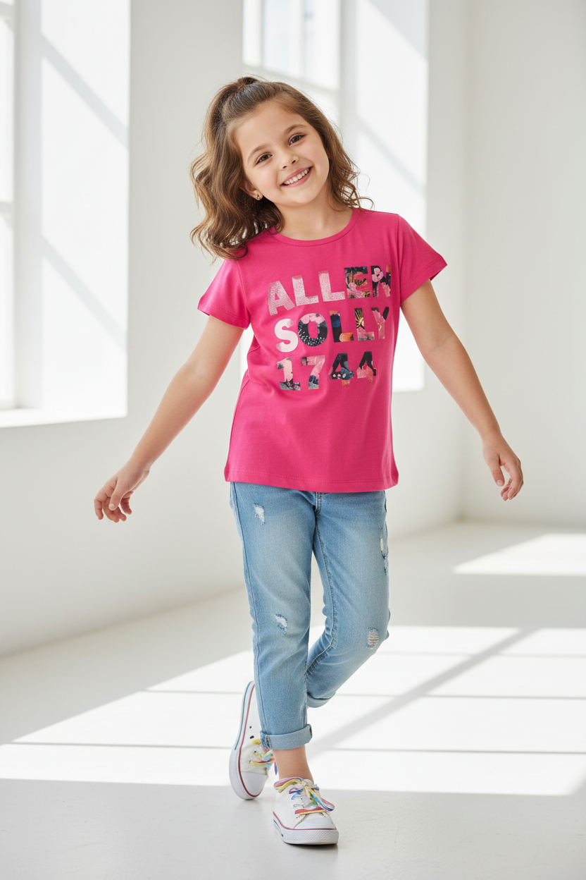 Allen Solly 1744 Kid Wearing Indoor