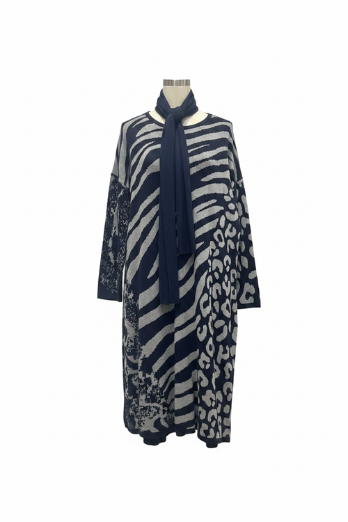 Animal Print Dress - Shot 1