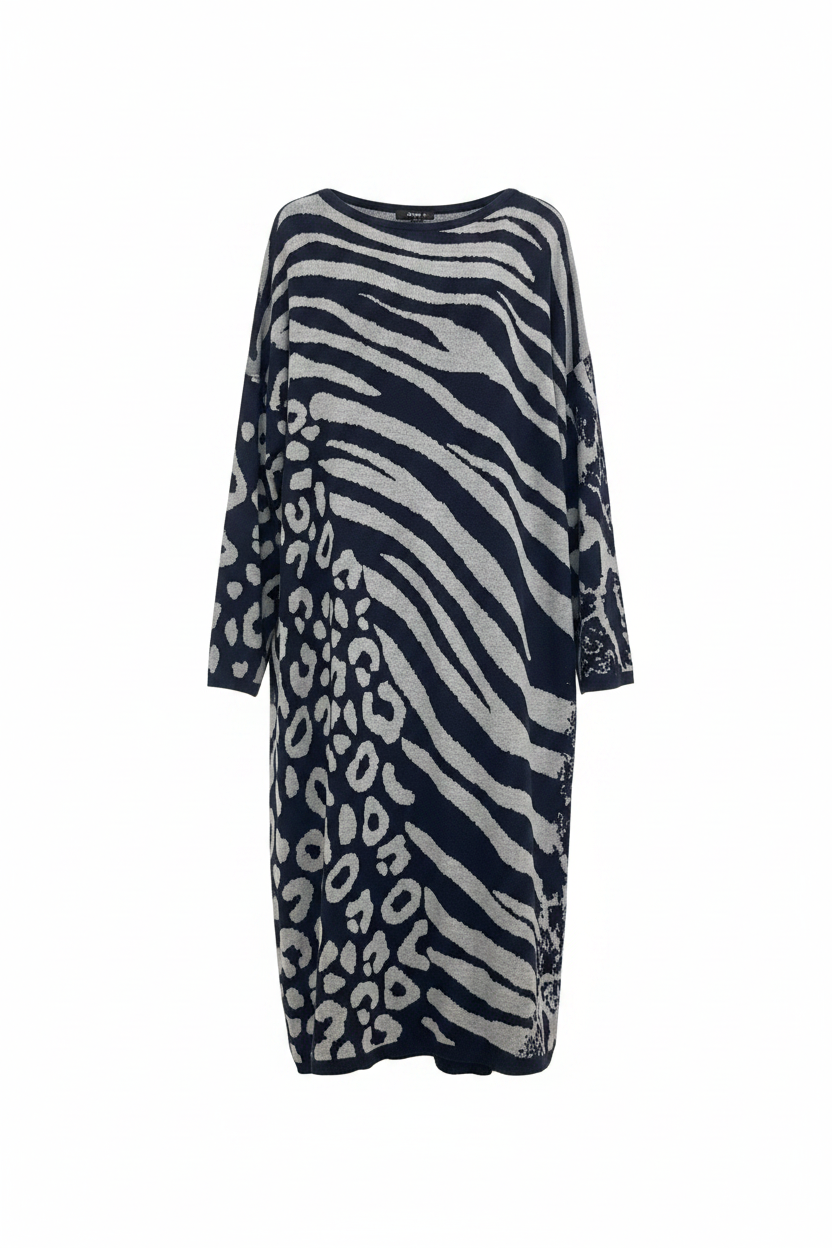 Animal Print Dress - Shot 2