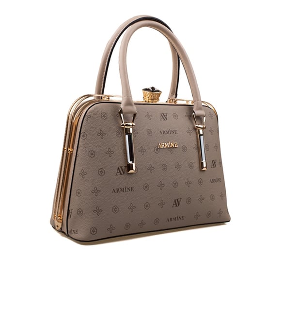 Armine Mink Women's Printed Stylish Classic Handbag