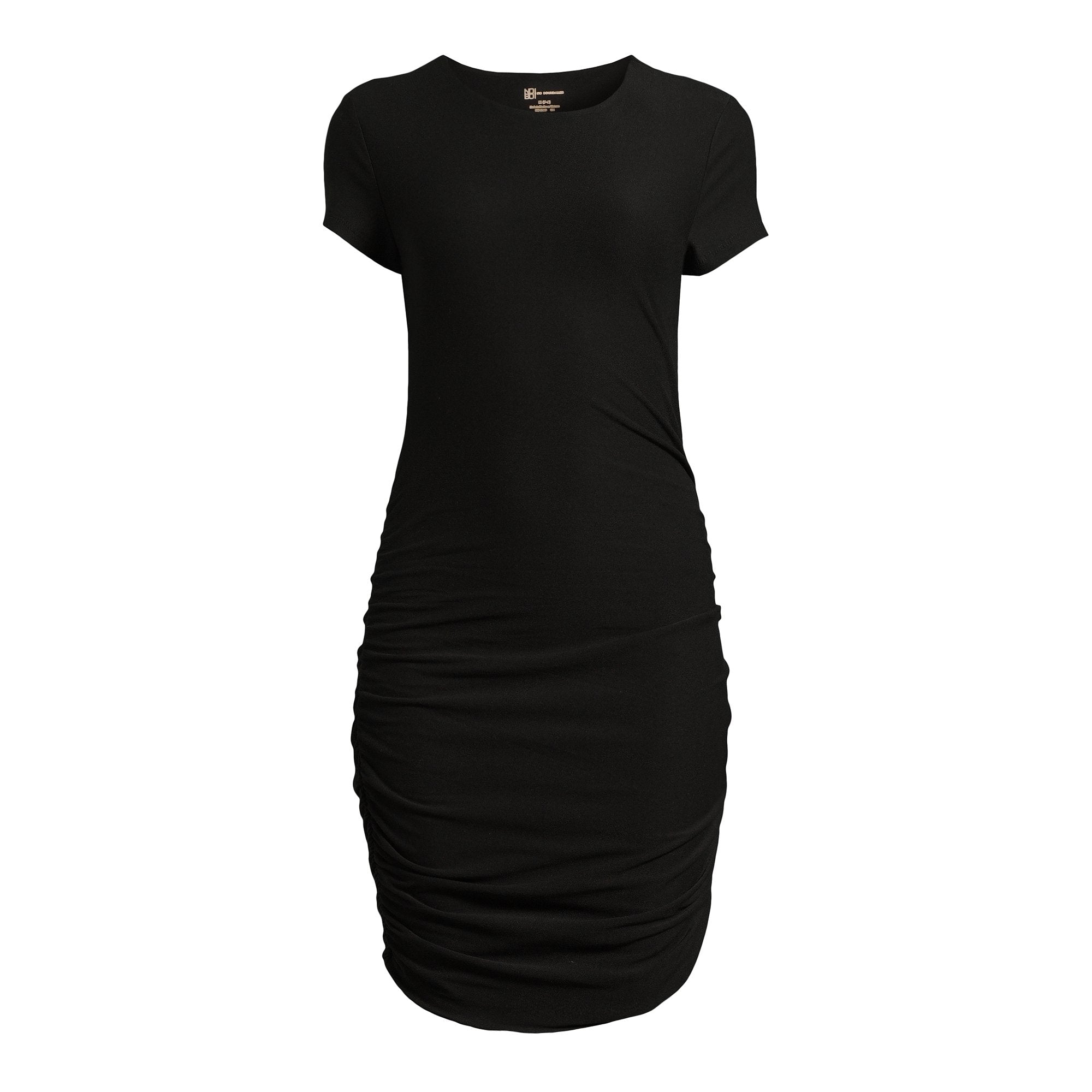 SIZE: S - No Boundaries Juniors Side Ruched Dress