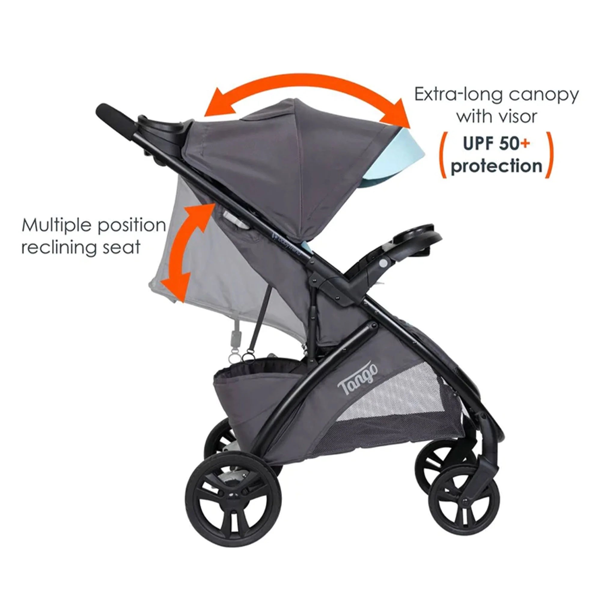 Tango Stroller Blue Mist