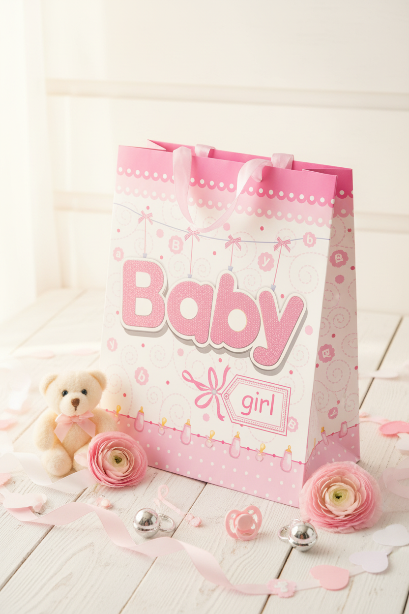 Baby Girl Gift Bag Lifestyle