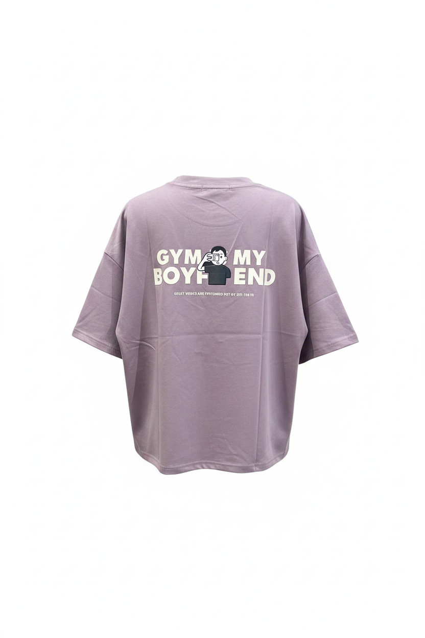 Back view - Boyfriend T-shirt