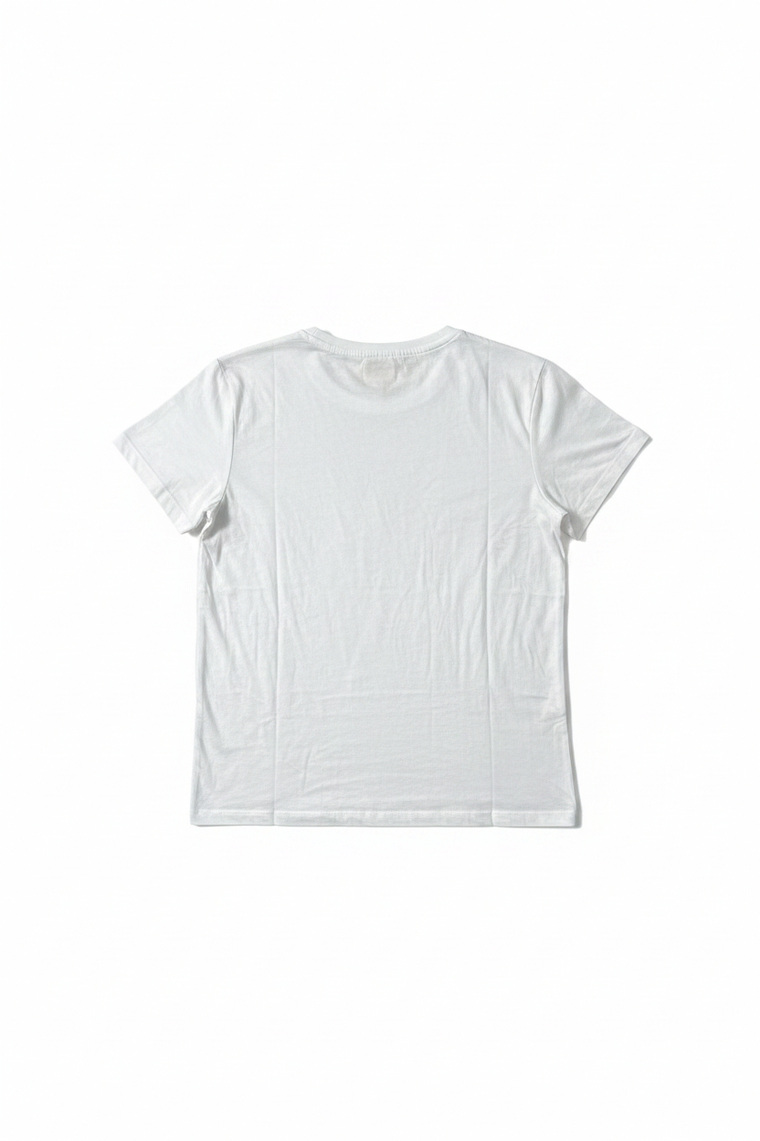 Back View - White Tee