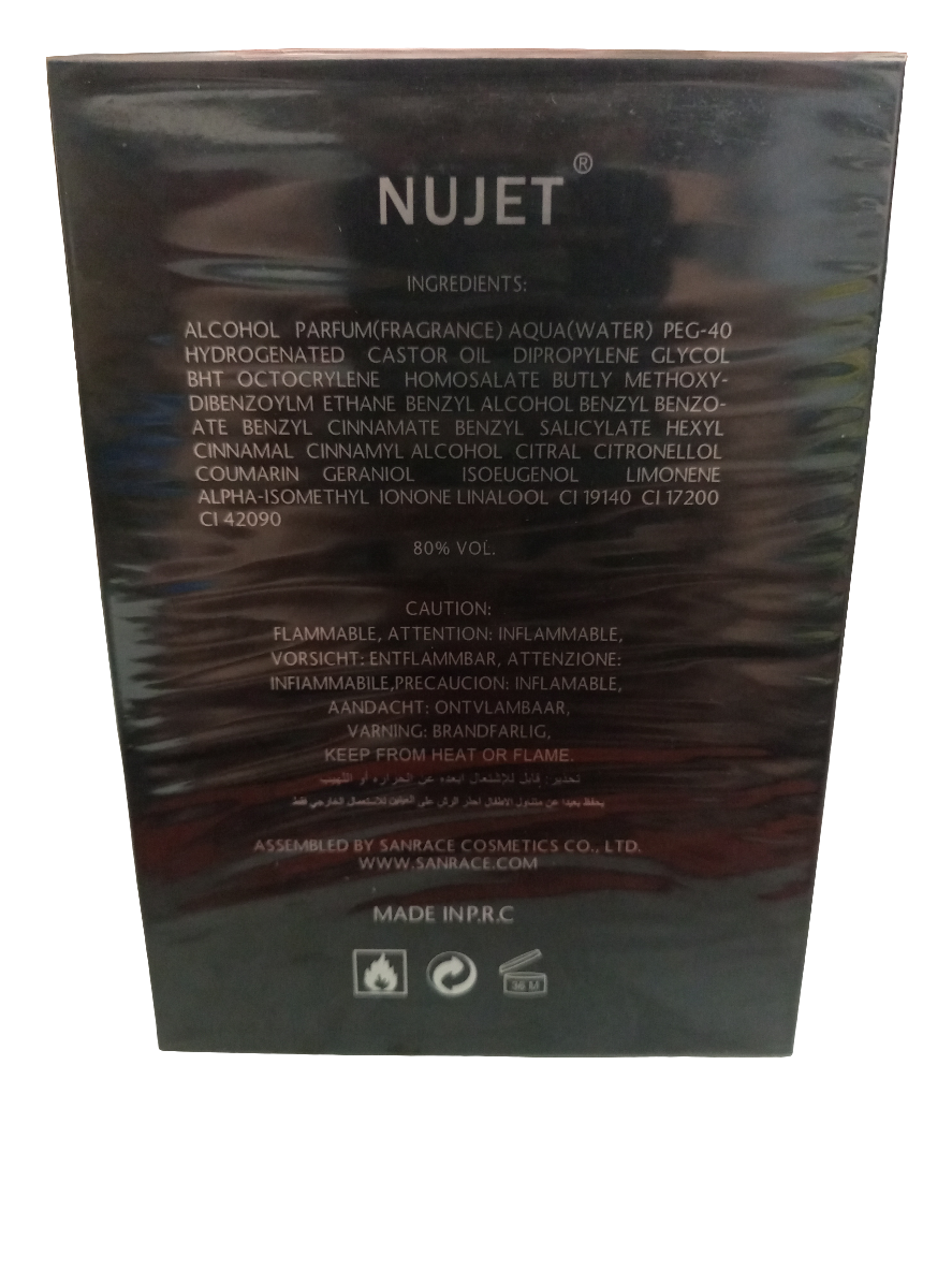 Nujet Vaporisateur natural spary Conquer