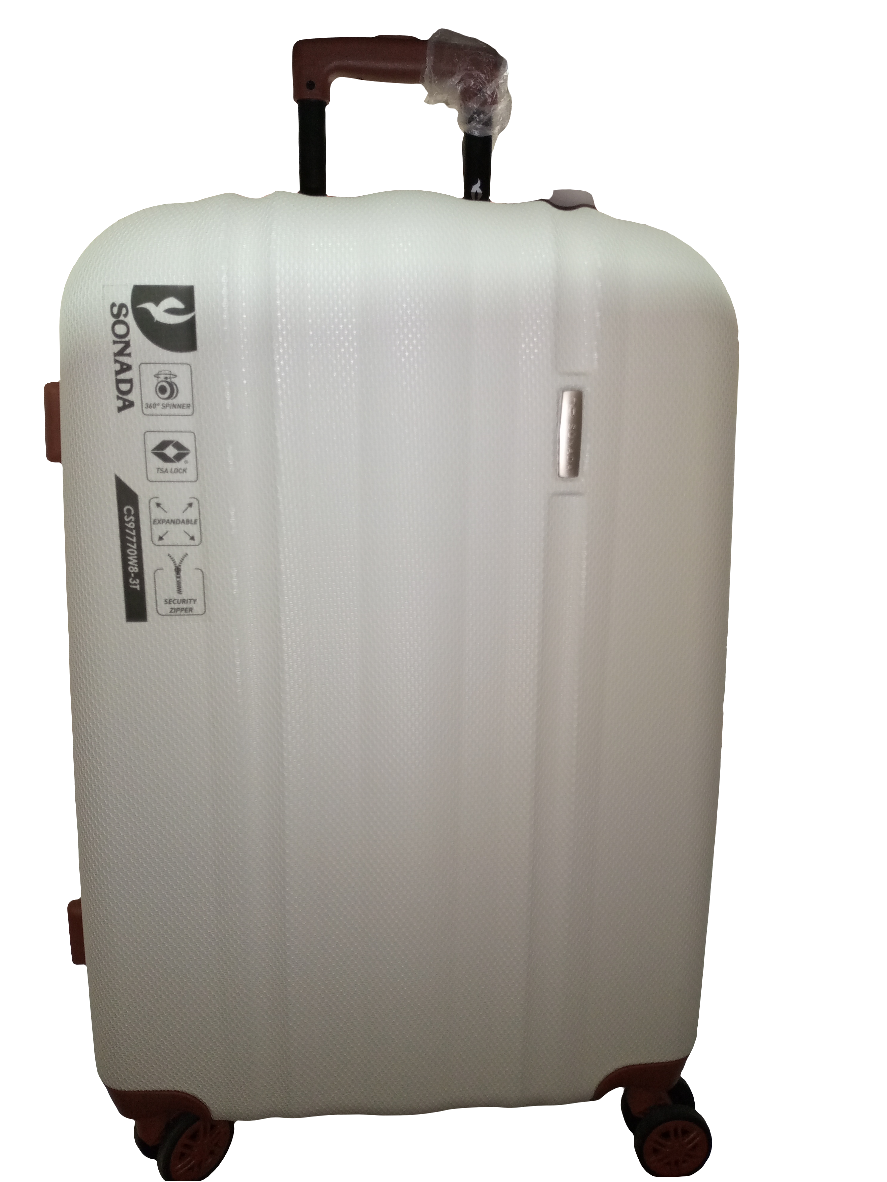 Sonada Suitcase - Color White - Size 25 inch