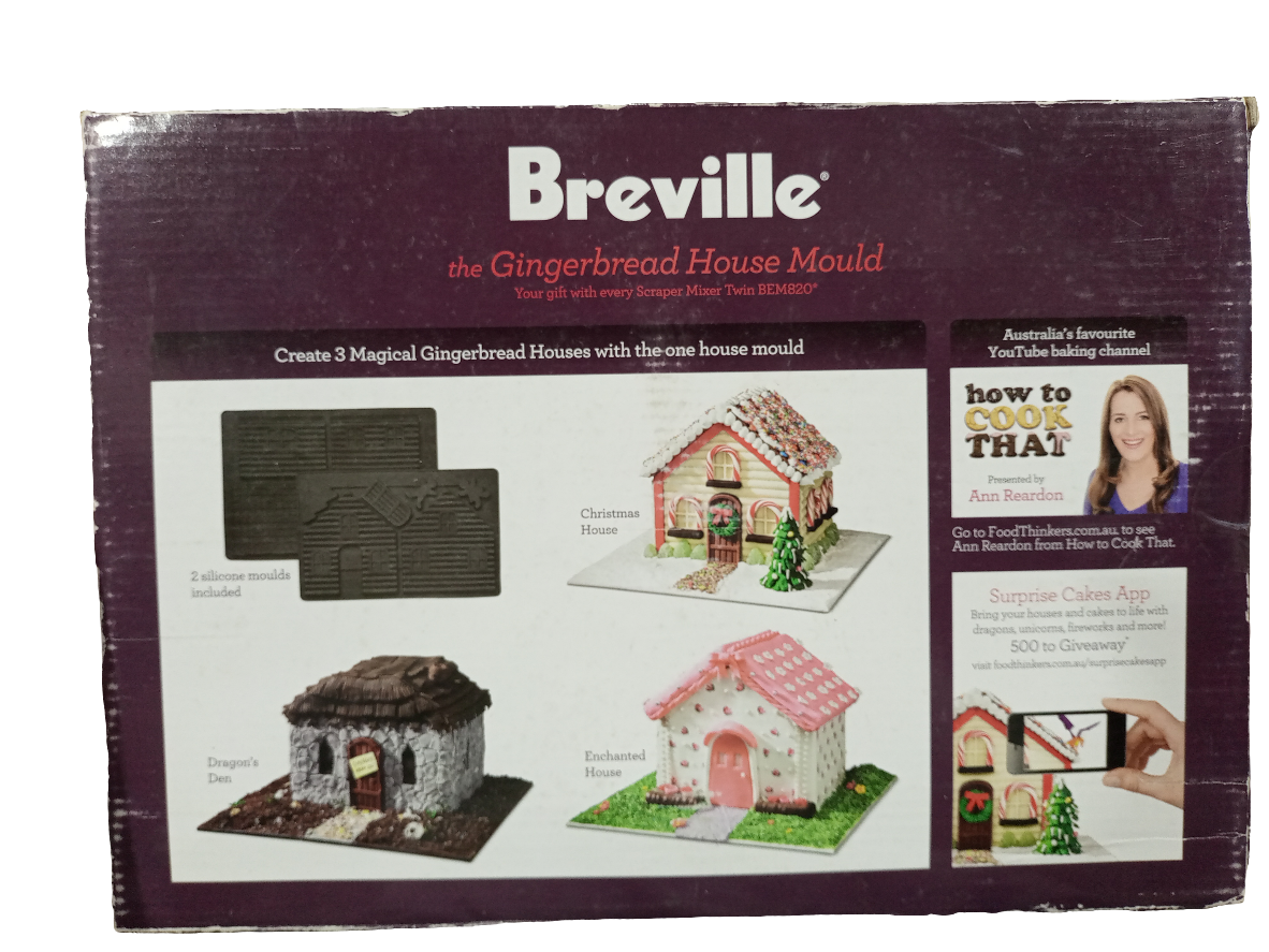 Breville the Gingerbread House Mould