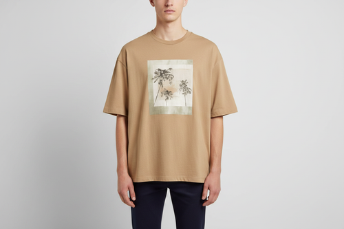 Beige Summer Tee — Front