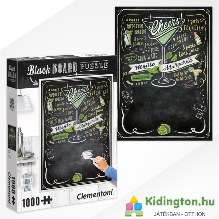 Clementoni 1000 Parça Cheers Blackboard Puzzle