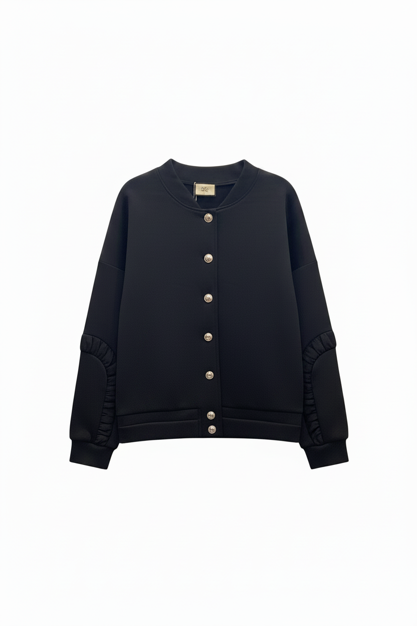 Black Cardigan - No Pockets