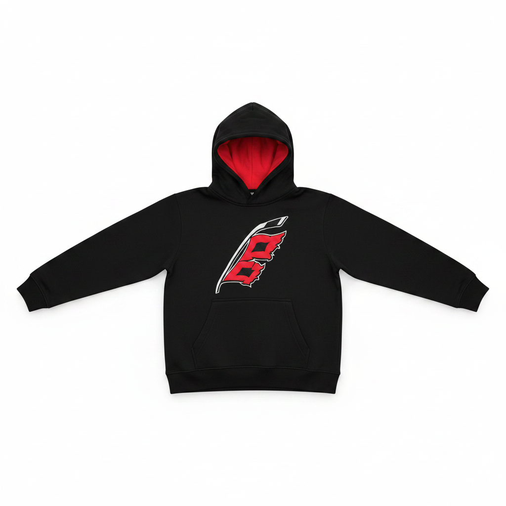 Black Hoodie - Front