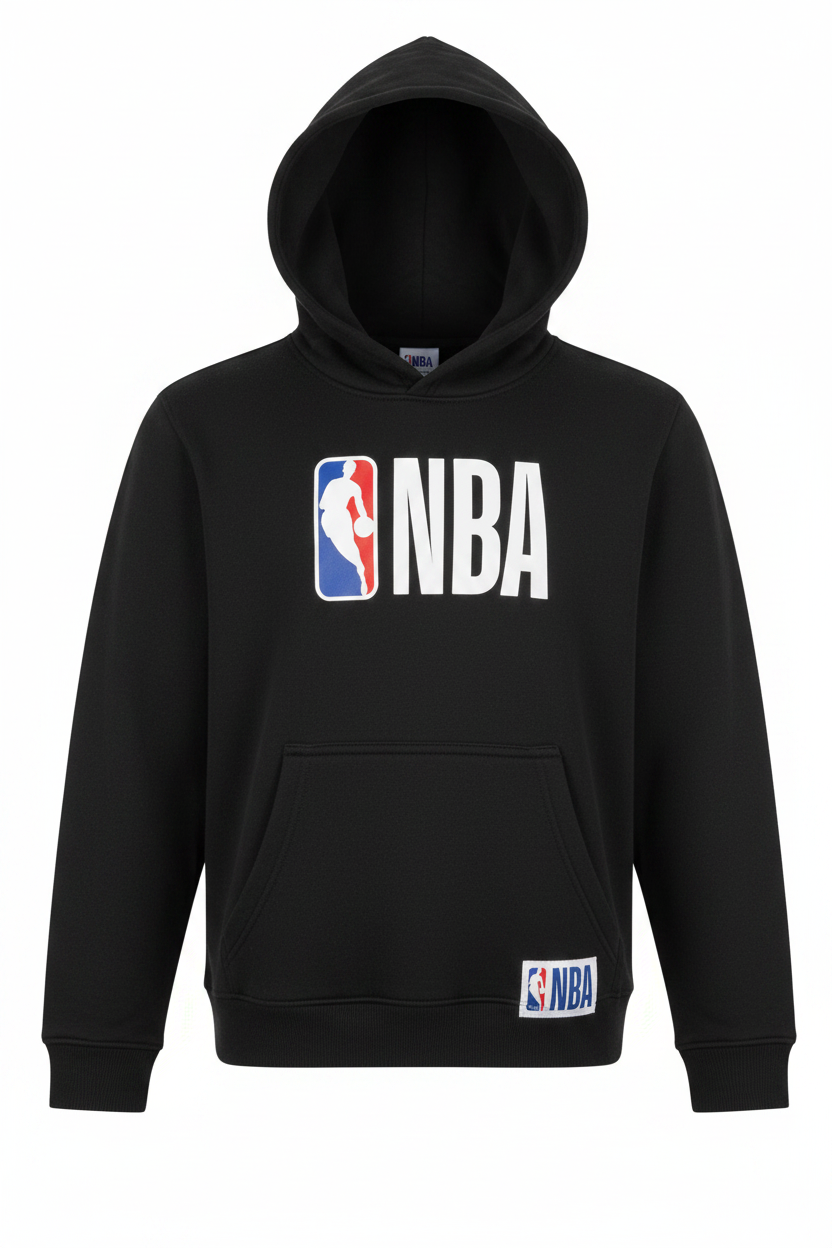 Black NBA Hoodie - Front