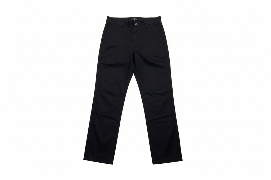 Black Trousers - White Background