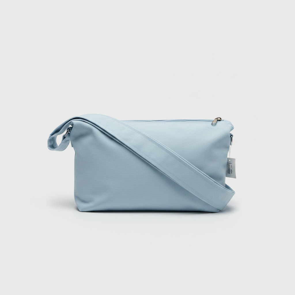 Blue Canvas Bag – Front
