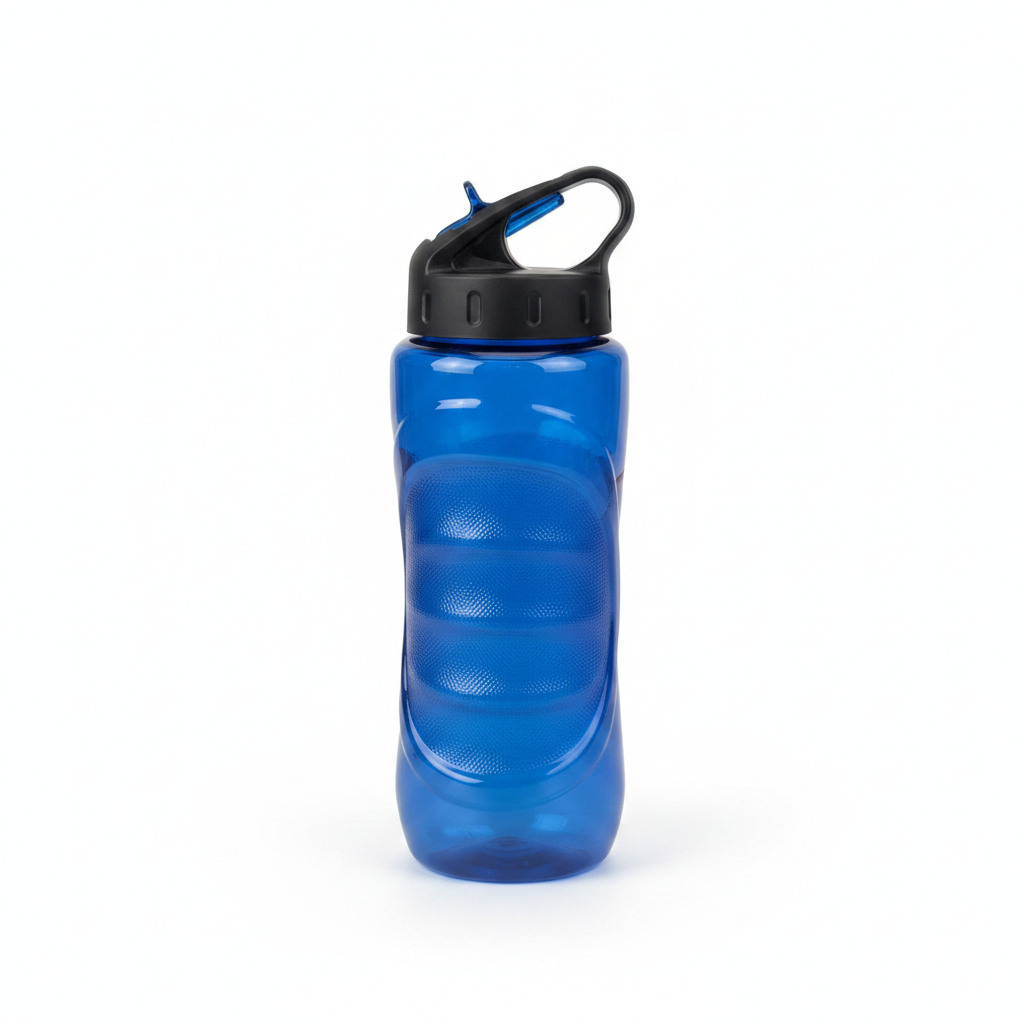 Blue Water Bottle - Front