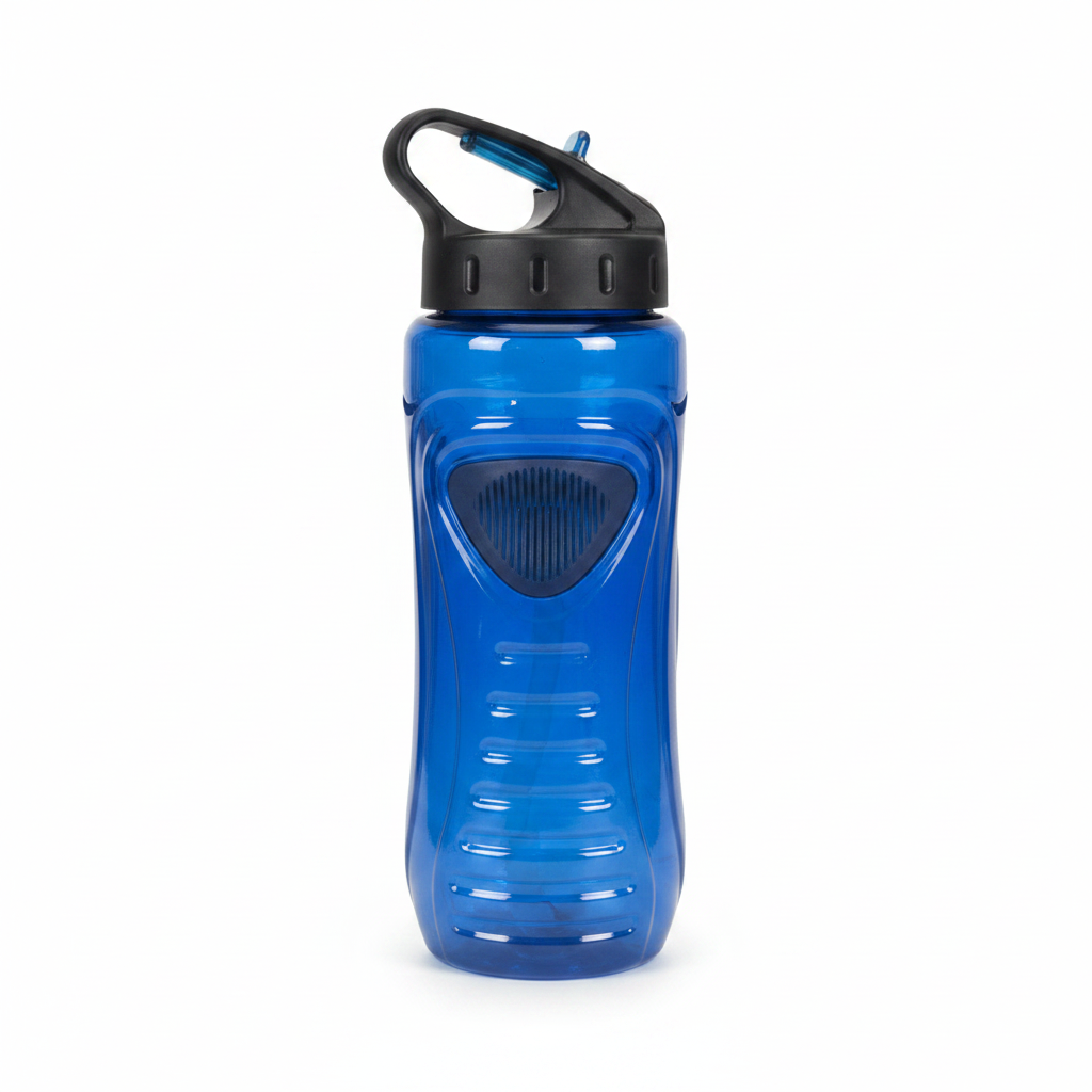 Blue Water Bottle - Grip