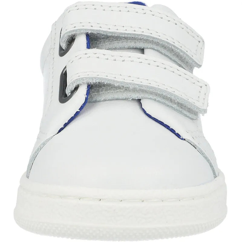 Hugo Boss Kids Trainers White Electric Blue