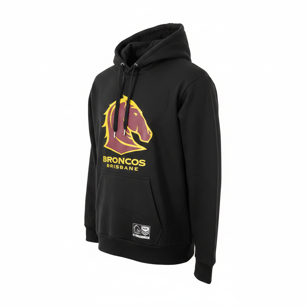 Brisbane Broncos Hoodie - Side