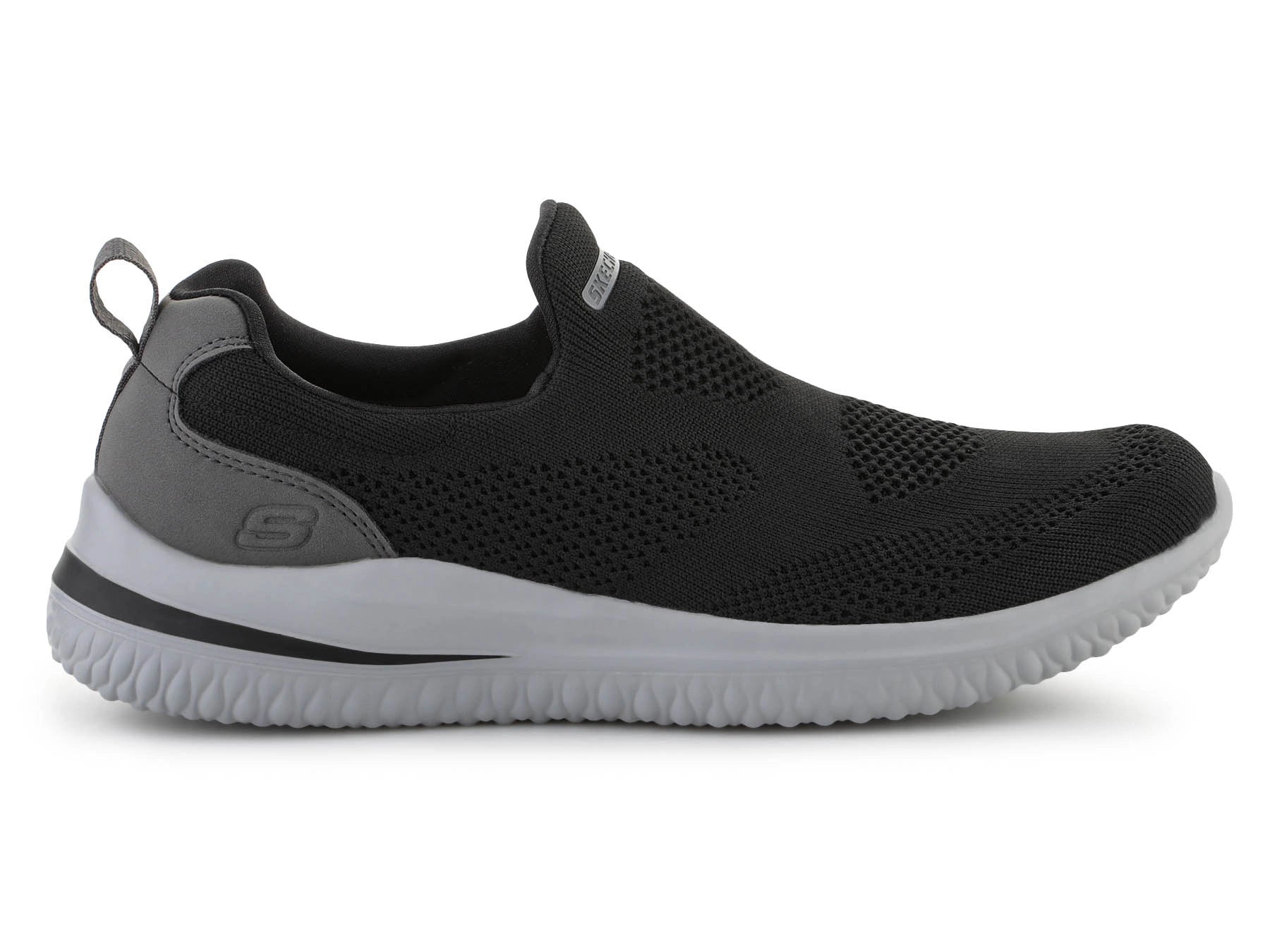 Skechers Delson 3.0 Breathable Comfort in Black | 210405