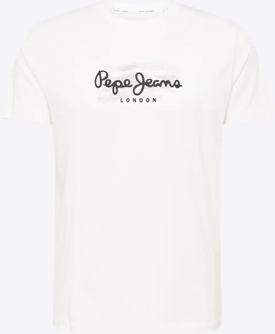 Pepe Jeans Castle White Shirt for Men, stylish and versatile.